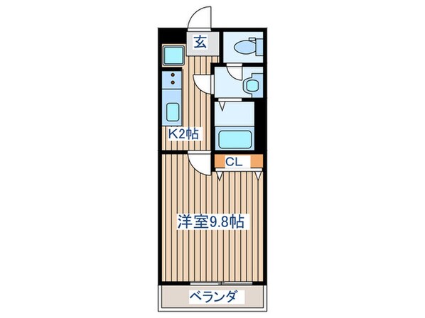 リブリ・河原町の物件間取画像